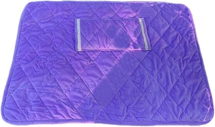 Verwarmde Deken - Draagbare Warmte - Ontspannen Thuis - Snelle Verwarming - 60x80cm - Grijs