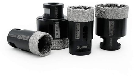 Diamant Boren Set 30-50mm Voor Tegel, Marmer en Graniet