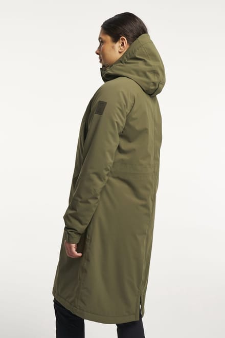 TENSON - trudy parka w - Urban jack dames - Olijfgroen