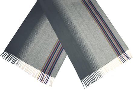 Cwi Sjaal - Gestreept - Dames - 180 X 65 Cm - Groen