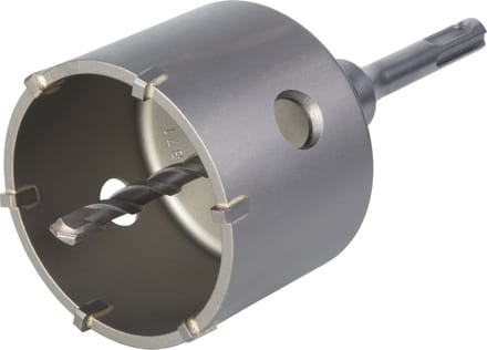 wolfcraft - Gatenzaag 76mm - SDS plus - 76 mm Inbouwdoos elektra Boor - 5460000