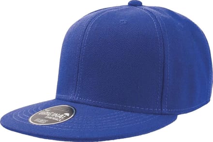 Atlantis Snap Back Flat Visor 6 Panel Cap (Koninklijk)