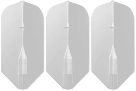 L-Style EZ L6 Slim White - Dart Flights