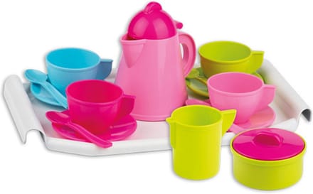 Androni Tray with tea set