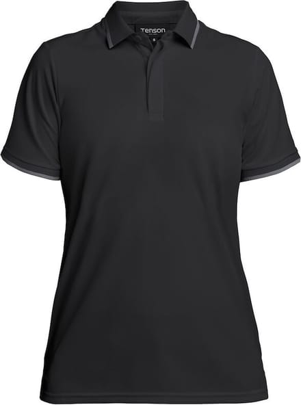 Tenson TXlite Q-Dry Polo 465018078 - Zwart - S