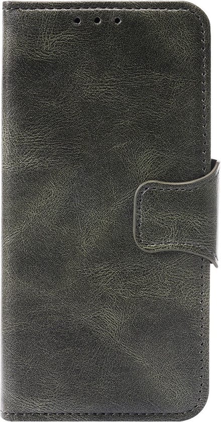 Shop4 - Samsung Galaxy S22 Plus Hoesje - Wallet Case met Pasjeshouder Cabello Groen