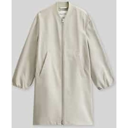 regular fit blouson-lange jas met college-kraag