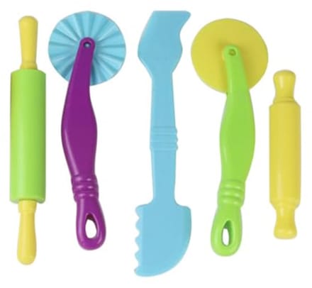 Kneedgereedschap en Accessoires voor Kinderen - 5 Stuks Plasticine Modelleren
