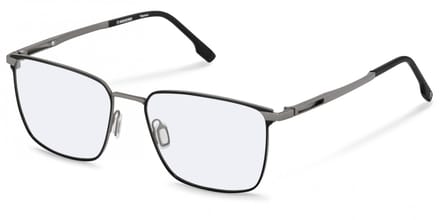 Rodenstock R7153 Black, dark grey 56/17/145 MAN Brilmonturen