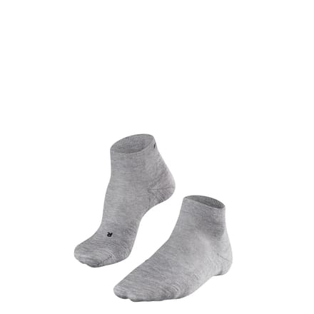 FALKE GO2 Short anti-blaar katoen functioneel materiaal golfsokken heren grijs - maat 46-48