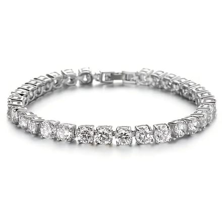 Nivard Armband - Staal - Nep Zilver - Dames - Zilver