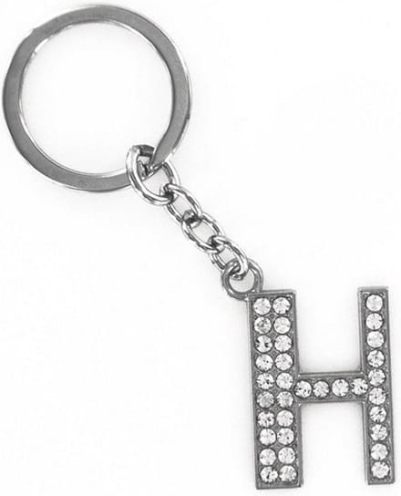 Sleutelhanger Diamant Letter - H