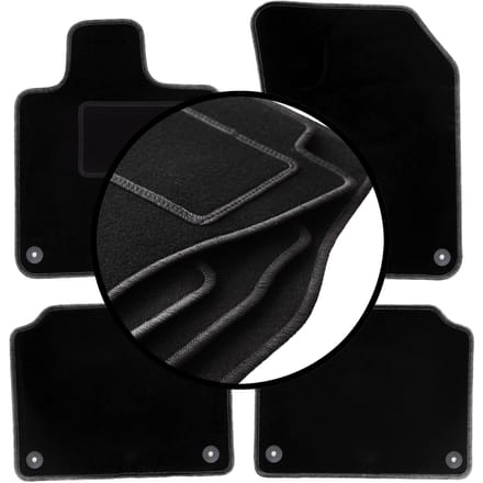 Complete set veloursmatten voor: Volvo S90 II sedan (2016-)