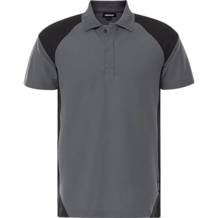 Fristads Heavy poloshirt 7047 GPM - Legergroen/zwart - S