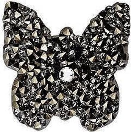 1 x Hair Pin Made With Crystal Rock From Swarovski Butterfly