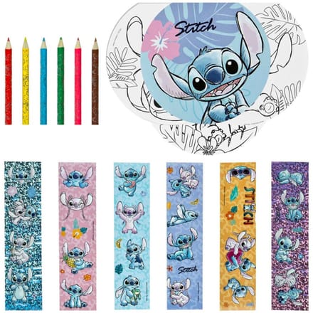 Stitch creatieve kleurset - kleurset voor kinderen met stickers.