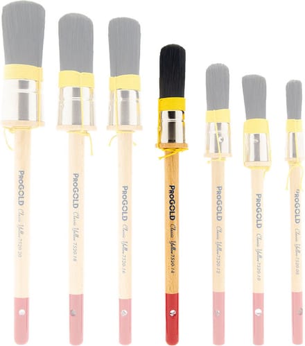 ProGold Patentpunt kwast Classic Yellow - 14