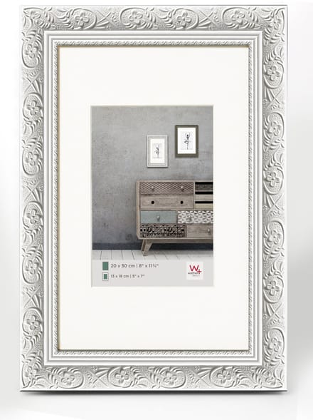 walther+ design CR030W Wissellijst Papierformaat: 20 x 30 cm Wit