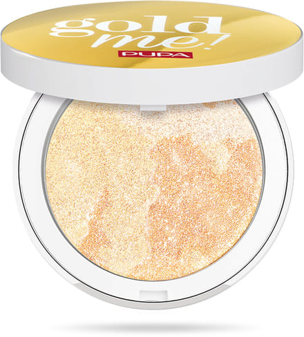 pupa milano gold me! trio frost highlighter