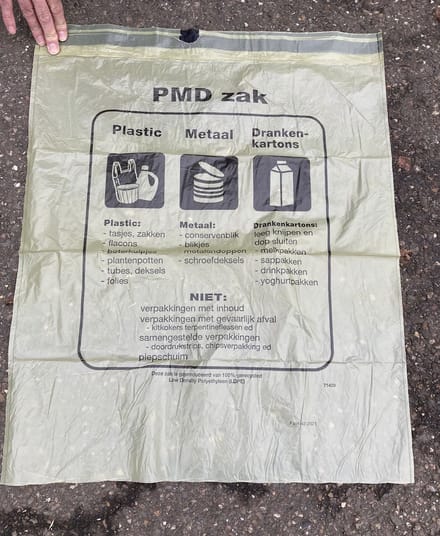 PMD zakken 10 rol á 10 stuks