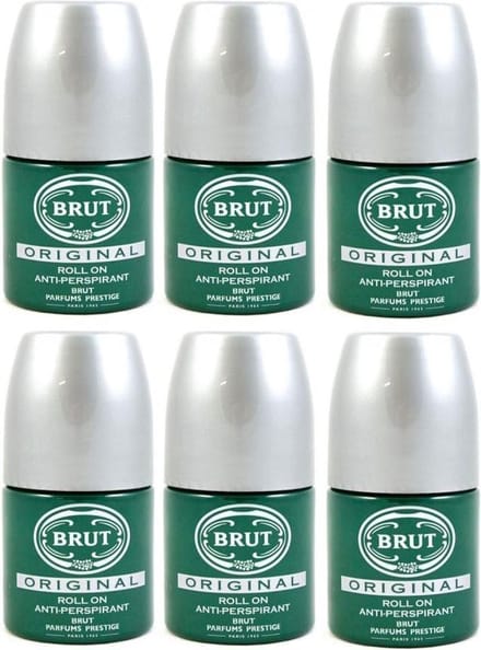 Brut Original Deo Roller - Voordeelverpakking 6 x 50 Ml