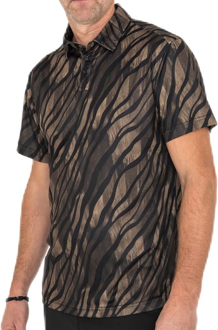Func Factory mannen Polo Black Wood maat M