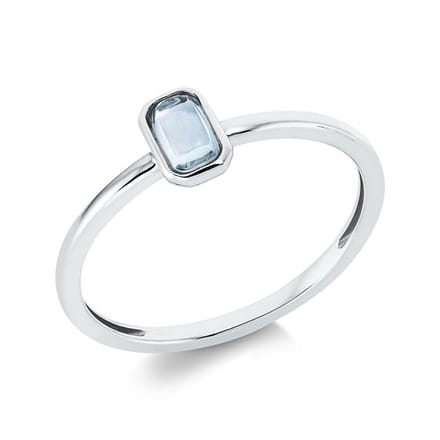 Luna Creation - 1FP73W854-4 - Ring - Dames - 750WG - Ringmaat 54