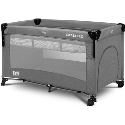 Caretero - Reisbed Met Bedfunctie Esti Graphite