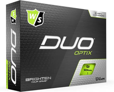 Wilson Staff DUO Soft+ Optix Golfballen - Mat Groen - 12 Stuks