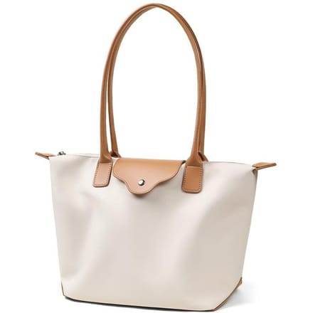 Dames Tas Tote Canvas Tote Deluxe Zomer Schoudertas white