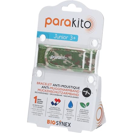 ParaKito Anti-Muggenarmband Junior 3+ Camouflage 1 Armband
