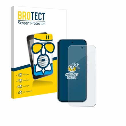 BROTECT - Screenprotector voor Google Pixel 9 / 9 Pro / 10 / 10 Pro - Folie Beschermfolie Beschermglas matte