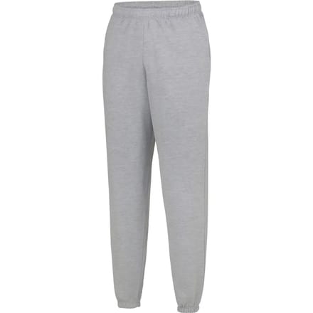 College Cuffed Joggingsbroek met elastische taille Heather Grey - M