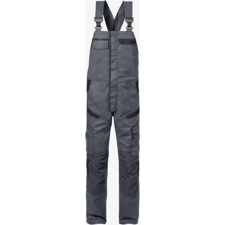 Fristads Amerikaanse Overall 1555 Stfp - Grijs/Zwart - C52