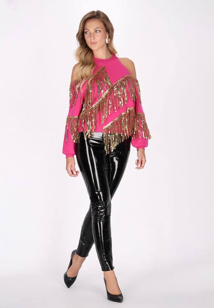 Faina Jumper Dames fuchsia