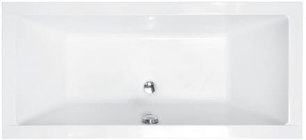 Badland QUADRO ligbad 180 x 80 cm wit