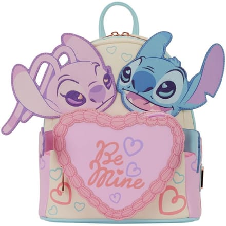 Lilo & Stitch - Disney Mini rugzak - Loungefly - Lilo & Stitch Be Mine - meerkleurig