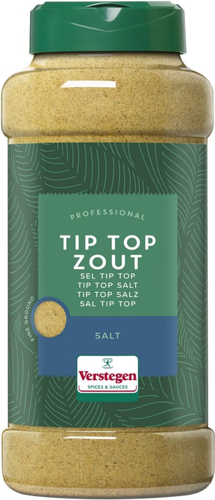 Verstegen - Tip Top zout fijn - Pure - Strooibus large - Peper & zout - 950g