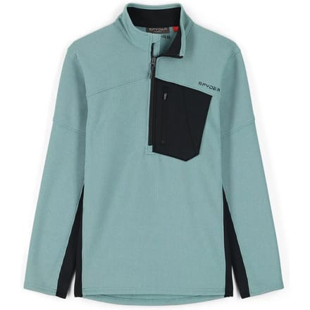 Spyder Bandit Fleece Met Halve Rits Groen 2XL Man