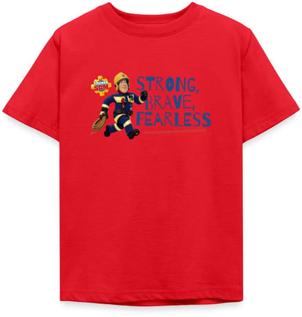 Brandweerman Sam Strong, Brave, Fearless T-Shirt Kinderen