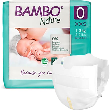 Bambo Nature Luiers - Prematuur - maat 0 24 stuks