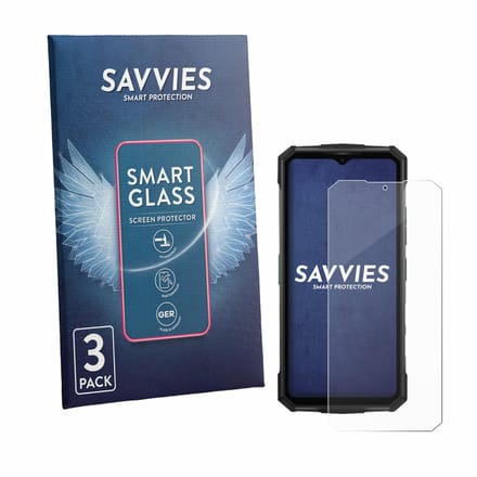 3 Stuks Savvies Screenprotector - geschikt voor Doogee Fire 7 Pro - beschermfolie glas transparant