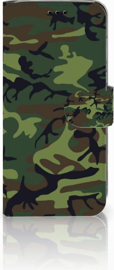 Huawei P20 Lite Telefoon Hoesje Army Dark