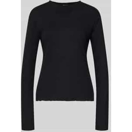 Gestreepte lange mouwen T-shirt slim fit met golfrand voor dames s.Oliver