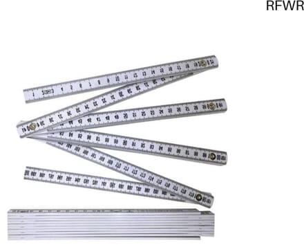 RFWR® Duurzame Vouwmeter van Glasvezel, Precisie Meetinstrument 2 m