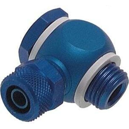 8x6 & G3/8'' Aluminium Banjobout Opsteekkoppeling Buitendraad O-ring