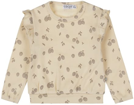 Dirkje Meisjes Loose Fit Trui - Off white