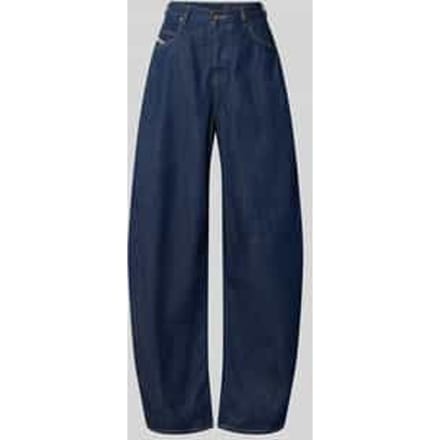 Balloon fit jeans van puur katoen