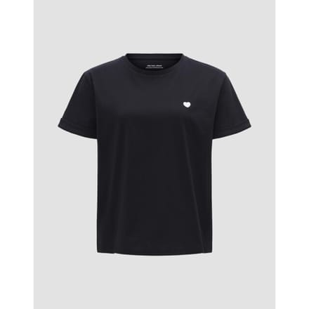 relaxed fit t-shirt met motiefstitching model 'Serz'