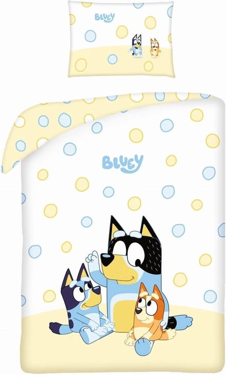 Bluey Peuterdekbedovertrek - 100 x 135 cm - Katoen